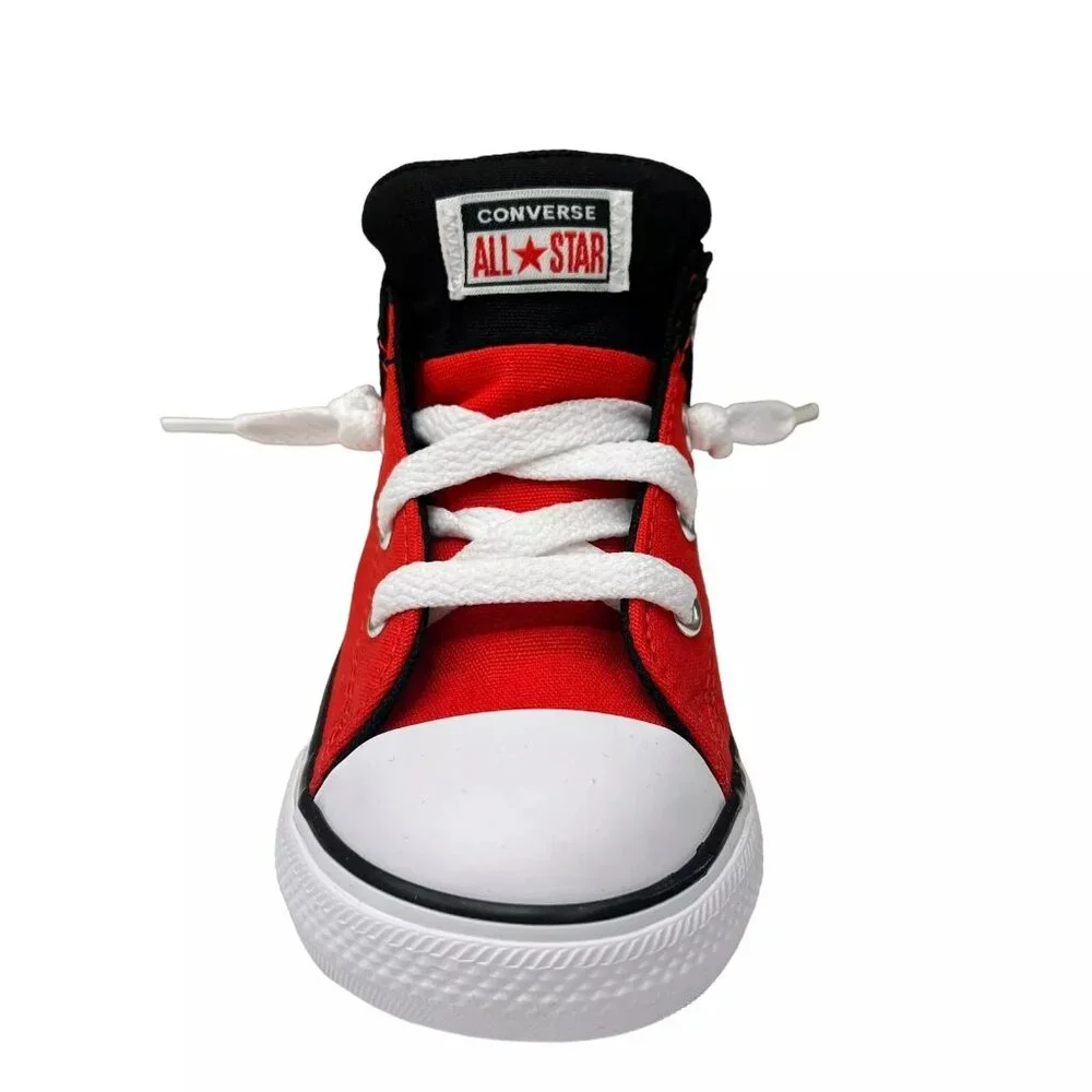 Converse Chuck Taylor All Star Toddler Boys Slip on Shoes Size 7 Black/Red